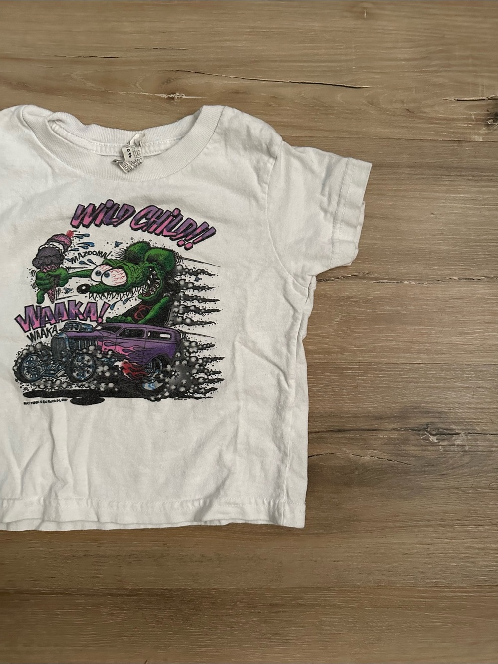 Rat Fink “Wild Child” Hot Rod Graphic T-Shirt 6–12M